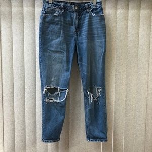 ABERCROMBIE & FITCH Girlfriend/Boyfriend Jeans